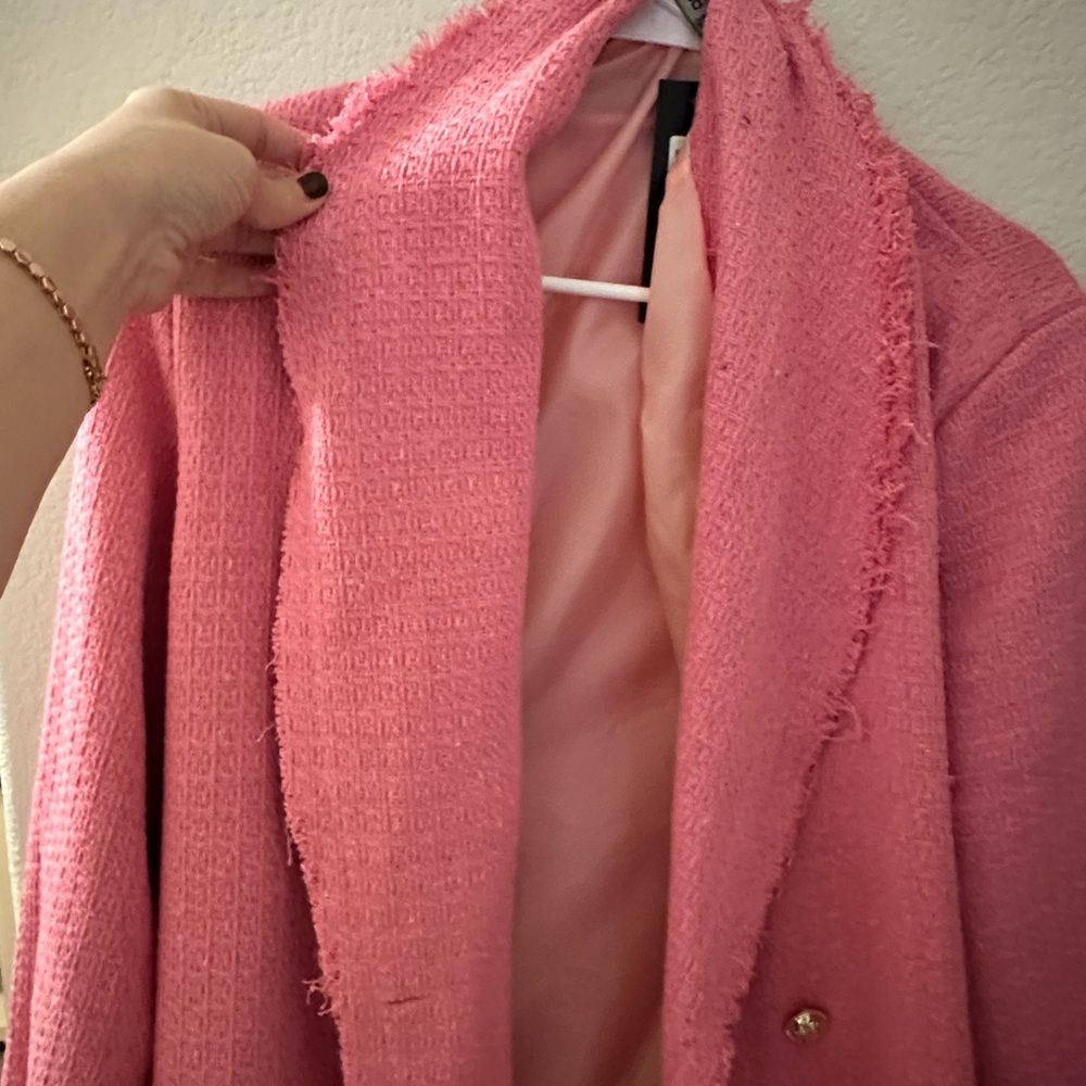 Candy pink blazer style jacket